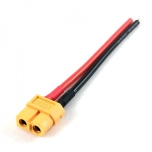 Isane XT60 pistik 10cm 14AWG kaabliga