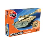 QUICK BUILD CHALLENGER TANK DESERT Airfix