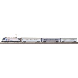 Piko H0 Starter Set Taurus + 3 IC cars PKP A-Track w. Railbed VI