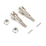 FTX TRACER metallist tagasilla kardaanide rattapoolsed otsad + tihvtid + rattakinnitusmutrid (2+2+2tk)