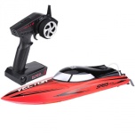 VOLANTEX RACENT VECTOR SR65CM B/LESS BOAT RTR COMBO RED