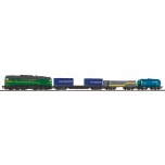 Piko H0 Starter Set SZD M62 Diesel w/3 freight cars IV Roadbed A-Track