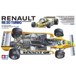 1/12 TAMIYA RENAULT RE-20 TURBO (W/PHOTO-ETCHED PARTS)