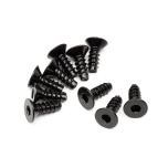 TP. FLAT HEAD SCREW M3X8MM (HEX SOCKET/10PCS)