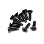 TP. FLAT HEAD SCREW M3X10MM (HEX SOCKET/10PCS)