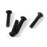 BUTTON HEAD SCREW M3X15MM (HEX SOCKET/4PCS)