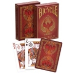  Poker cards Bicycle, Fyrebird Deck