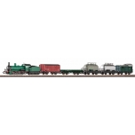 KAUBARONGI STARDIKOMPLEKT SNCB Rh 71 Steam w/5 freight cars III Roadbed A-Track