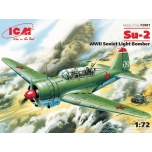 1/72 Su-2, WWII Soviet Light Bomber ICM
