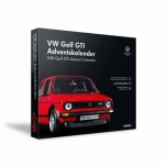 Jõulukalender Franzis 1/43  VW GOLF punane