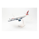 1/100 BRITISH AIRWAYS CITYFLYER EMBRAER E190 – G-LCYN SNAP-FIT