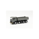 1/87	Scania CG 17 4-axle dump truck, grey / yellow Herpa