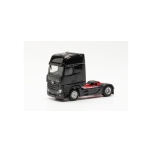 1/87	Mercedes-Benz Actros Gigaspace tractor, black Herpa