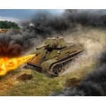 1/35 OT-34/76, WWII Soviet flamethrower tank ICM