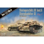1/35 STUG III AUSF.G STUH 42 2IN1 MIT ZIMMERIT DAS WERK