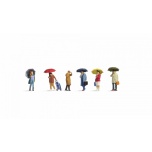 1/87 H0 People in the Rain
