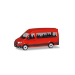 1/8 7VW Crafter Bus high Roof, red HERPA