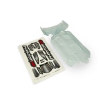 CLEAR LEXAN PHANTOM XB BODY & WING - W/ DECAL