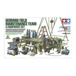  1/35 GERMAN FIELD MAINTENANCE TEAM & EQUIPMENT SET TAMIYA