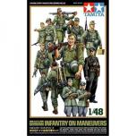 1/48 WWII German Infantry on maneuvers TAMIYA