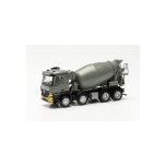 1/87 Mercedes-Benz Arocs M concrete mixer truck grey/yellow Herpa