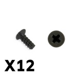 FTX TRACER COUNTERSUNK SELF TAPPING KBHO2.3*6MM 12tk