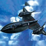  1/72 ACADEMY SR-71 BLACKBIRD