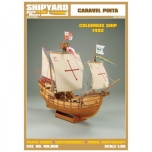 1/96 VESSEL CARAVELA PINTA 1492