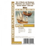 1/96 VESSEL Blocks and Deadeyes for Nina