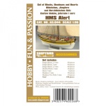 1/96 VESSEL Blocks, Deadeyes and Hearts for HMS Alert