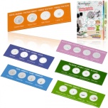Premade Sample Slide Set  24pcs BRESSER JUNIOR Starter Var. 3