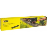 1/87 H0 PROFI Ballast Bed, Grey, 4.5 m (10 × 45 cm), 55 × 7 mm NOCH