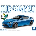 1/32 AOSHIMA TOYOTA86 BRIGHT BLUE SnapKit