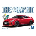 1/32 AOSHIMA NISSAN GT-R VIBRANT RED SnapKit