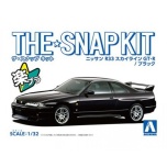 1/32 AOSHIMA NISSAN R33 SKYLINE GT-R BLACK SnapKit