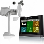 5-in-1 Comfort Weather Station with Colour Display black