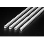 Plastic Beams 5mm Square Tube (4pcs.)