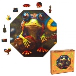 Wooden puzzle – Funnymals – Musical Frog – 90 el.