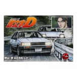 1/24 AOSHIMA AKIYAMA WATARU Toyota Corolla AE86 LEVIN  Initial D
