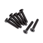 Flat Head Screw M4x25mm 8tk