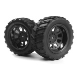 Maverick RC Wheel & Tire Set (2pcs) Phantom XT