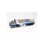 1/87 H0 Volvo F10 refrigerated box semitrailer "Andrikopoulos" Herpa