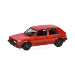 1/87 Volkswagen (VW) Golf II Gti, tornadorot HERPA