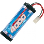 NiMh Aku 7.2V 4000mAh LRP Hyper Pack, Tamiya pistik