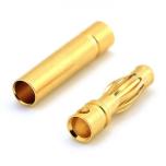 3mm banana plug set, (1 male, 2 female)