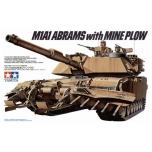 1/35 TAMIYA U.S. M1A1 Abrams with Mine Plow
