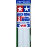Plastic Beams 3mm Square *10