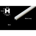 Plastic Beams 3mm H *5