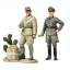 1/35 TAMIYA Wehrmacht Officer and Afrika Korps Tank Commander