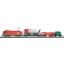 Piko H0 Starter Set Taurus ÖBB w.3 Freight Cars, PIKO A-Track w. RailbedV